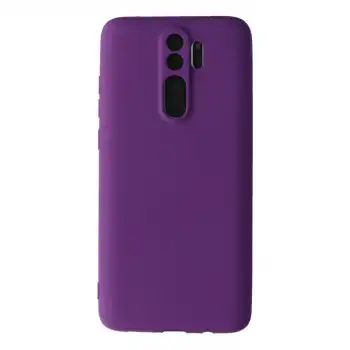 Xiaomi Redmi Note 8 Pro Kılıf First Silikon - Mor