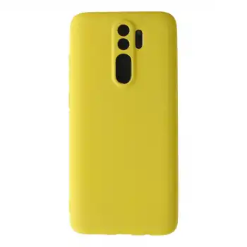 Xiaomi Redmi Note 8 Pro Kılıf First Silikon - Sarı