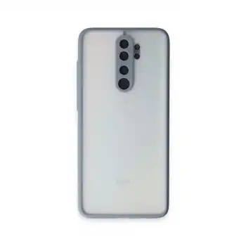 Xiaomi Redmi Note 8 Pro Kılıf Montreal Silikon Kapak - Gri