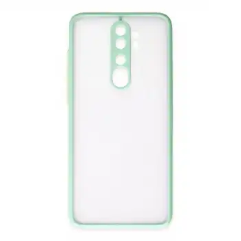 Xiaomi Redmi Note 8 Pro Kılıf Montreal Silikon Kapak - Turkuaz