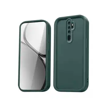 Xiaomi Redmi Note 8 Pro Kılıf Viera Silikon - Koyu Yeşil