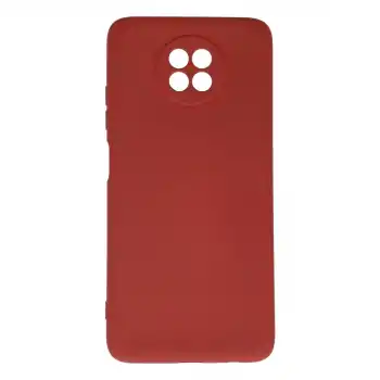 Xiaomi Redmi Note 9 5g Kılıf Nano İçi Kadife Silikon - Kiremit