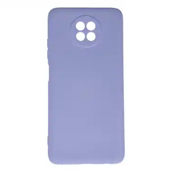 Xiaomi Redmi Note 9 5g Kılıf Nano İçi Kadife Silikon - Lila