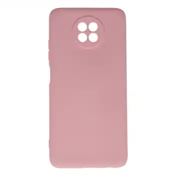 Xiaomi Redmi Note 9 5g Kılıf Nano İçi Kadife Silikon - Pembe