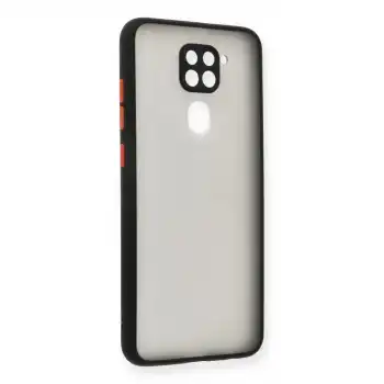 Xiaomi Redmi Note 9 Kılıf Montreal Silikon Kapak - Siyah