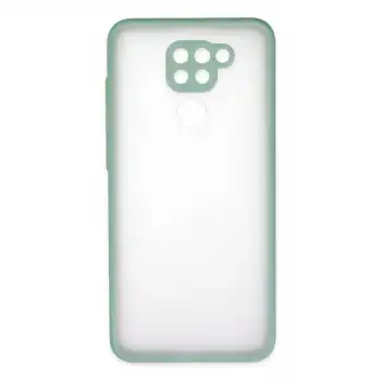 Xiaomi Redmi Note 9 Kılıf Montreal Silikon Kapak - Turkuaz