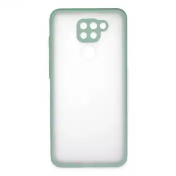 Xiaomi Redmi Note 9 Kılıf Montreal Silikon Kapak - Turkuaz