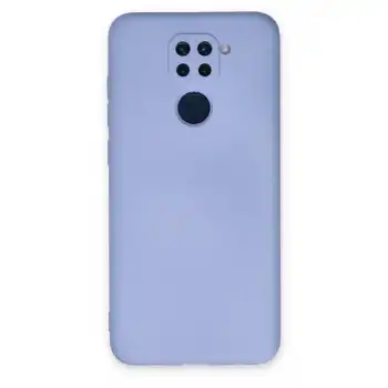 Xiaomi Redmi Note 9 Kılıf Nano İçi Kadife Silikon - Lila