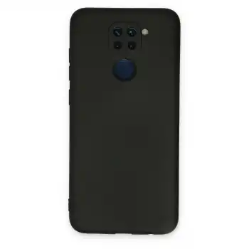 Xiaomi Redmi Note 9 Kılıf Nano İçi Kadife Silikon - Siyah
