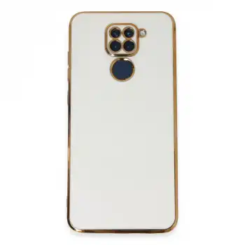 Xiaomi Redmi Note 9 Kılıf Volet Silikon - Beyaz