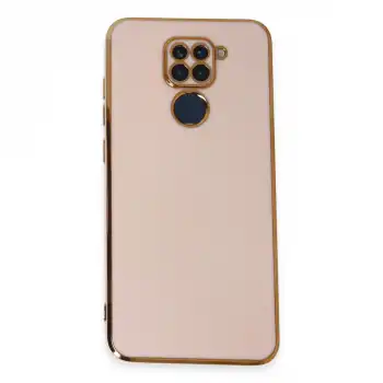 Xiaomi Redmi Note 9 Kılıf Volet Silikon - Pembe