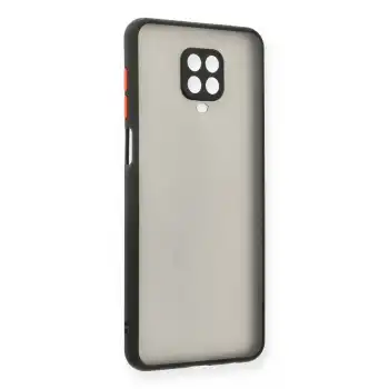 Xiaomi Redmi Note 9 Pro Kılıf Montreal Silikon Kapak - Siyah