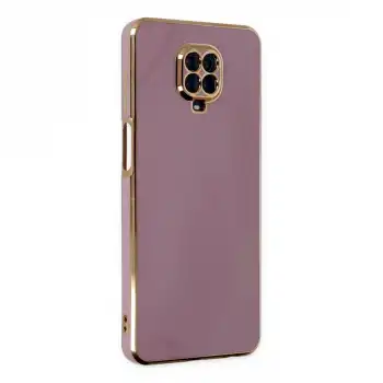 Xiaomi Redmi Note 9 Pro Kılıf Volet Silikon - Mor