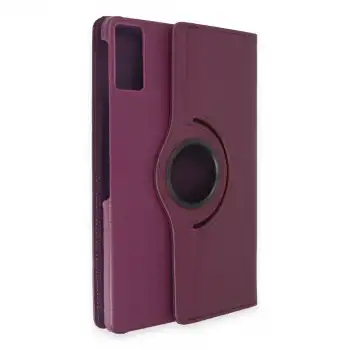 Xiaomi Redmi Pad Se Kılıf 360 Tablet Deri Kılıf - Mürdüm