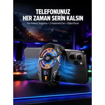 Yarı İletken Cep Telefonu Radyatörü 2 Hız Kademeli Dijital Ekranlı