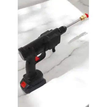 Yeni Nesil Araç Yıkama Şarjlı Tabancası Basınçlı Su Hazneli