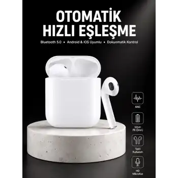 Yeni Nesil Dokunmatik Kontrol Çağrı Cevaplayabilen Kablosuz Bluetooth Kulaklık