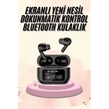 Yeni Nesil Pro Ekranlı Bluetooth Kulaklık 5.0 Bluetooth