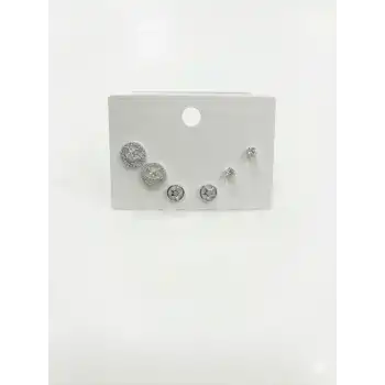 Yıldız Detaylı Altılı Küpe