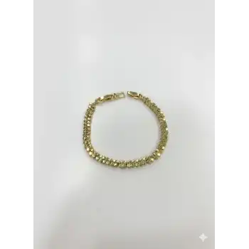 Yıldız Tasarım  Çift Sıralı Cm Bileklik