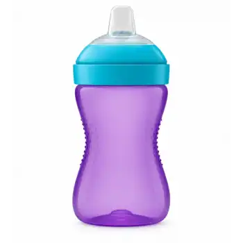 Yumuşak Uçlu Bardak 300 ml Mor