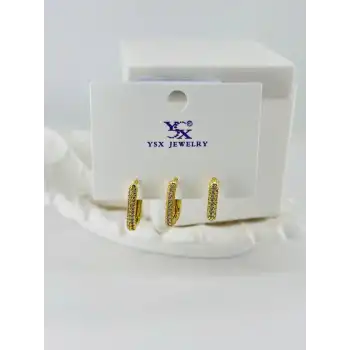 Zirkon Taşlı Üçlü Kombin