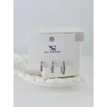 Zirkon Taşlı Üçlü Kombin Küpe