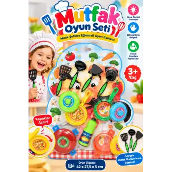 ZN-9701 Şef Mutfak Seti/ +3 yaş