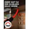 12 Parça Esnek Bits Uç Seti 300 mm Esnek Şaftlı Tornavida Uç Seti