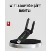 1200 Mbps Dual Band WiFi Adaptör – 5.8G & 2.4G Çift Antenli