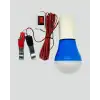 12V LED Ampul Timsah Kıskaçlı Taşınabilir Aydınlatma