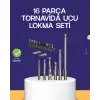16 Parça Bits ve Adaptör Seti Vidalama Tamir Bakım Seti