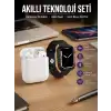 2025 Model Akıllı Saat ve 2.Nesil TWS Bluetooth Kulaklık ANC Özelliği Amoled Ekran