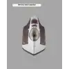 2200 Watt Buharlı Ütü Kahverengi Seramik Taban Şok Buharlı