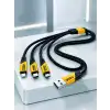 240W 3Ü 1 ARADA HIZLI ŞARJ KABLOSU