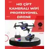 2.4G 4CH Katlanabilir Drone 100 Metre Uçuş Mesafeli