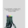 2x2 Metre Pil ile Çalışan Perde LED Işık – 8 Modlu Dekoratif