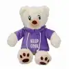 3192 Kapüşonlu Peluş Ayı 30 cm -