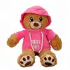 3192 Kapüşonlu Peluş Ayı 30 cm -