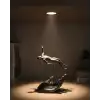 3D El İnsan Figürü Gri Soyut Modern Dekoratif Biblo