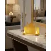 3D Ramazan Cami Dekor 2 Mumlu Işıklı Masa Üstü Biblo