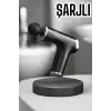 4 Başlıklı Darbeli Şarjlı Masaj Aleti Tabancası Kablosuz