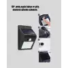 4 Modlu Solar LED Bahçe ve Garaj Lambası