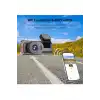 4k Wifi Çift Kameralı Araç Kamerası Gece Görüşlü G-sensörlü Dash Cam 170 Derece