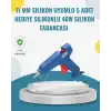 5 Silikon Hediyeli 40W Sıcak Silikon Tabancası Pratik Güçlü Kullanım
