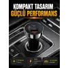 60W Araç İçi Hızlı Şarj Adaptörü Çift USB-C PD ve USB-A QC3.0