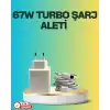 67 Watt Type C Turbo Şarj Seti