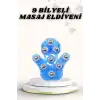 9 Bilyeli Masaj Eldiveni Giyilebilir Plastik Vücut Sıkılaştırıcı