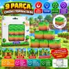 9 Parça Çimenli Toprak Blok