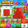 9 Parça Tuğla Blok